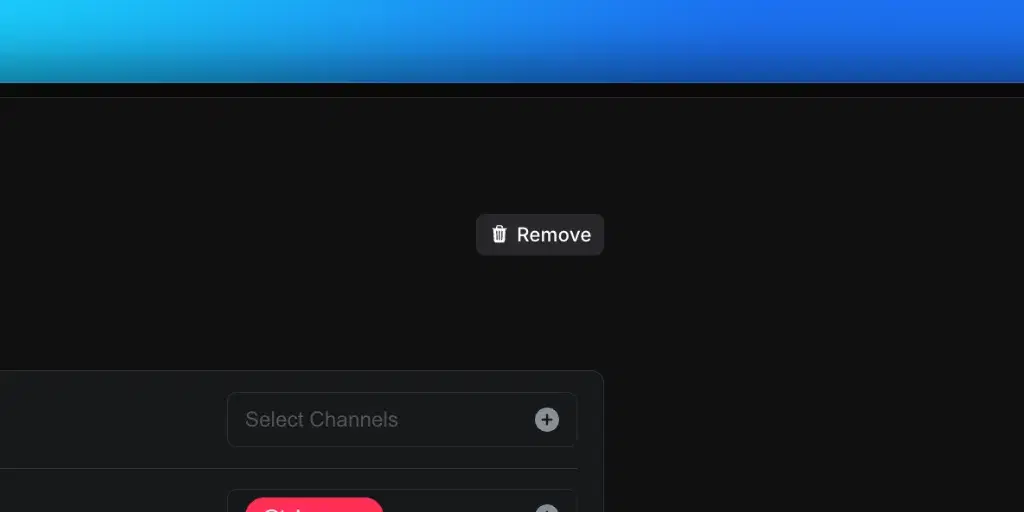 Remove integration